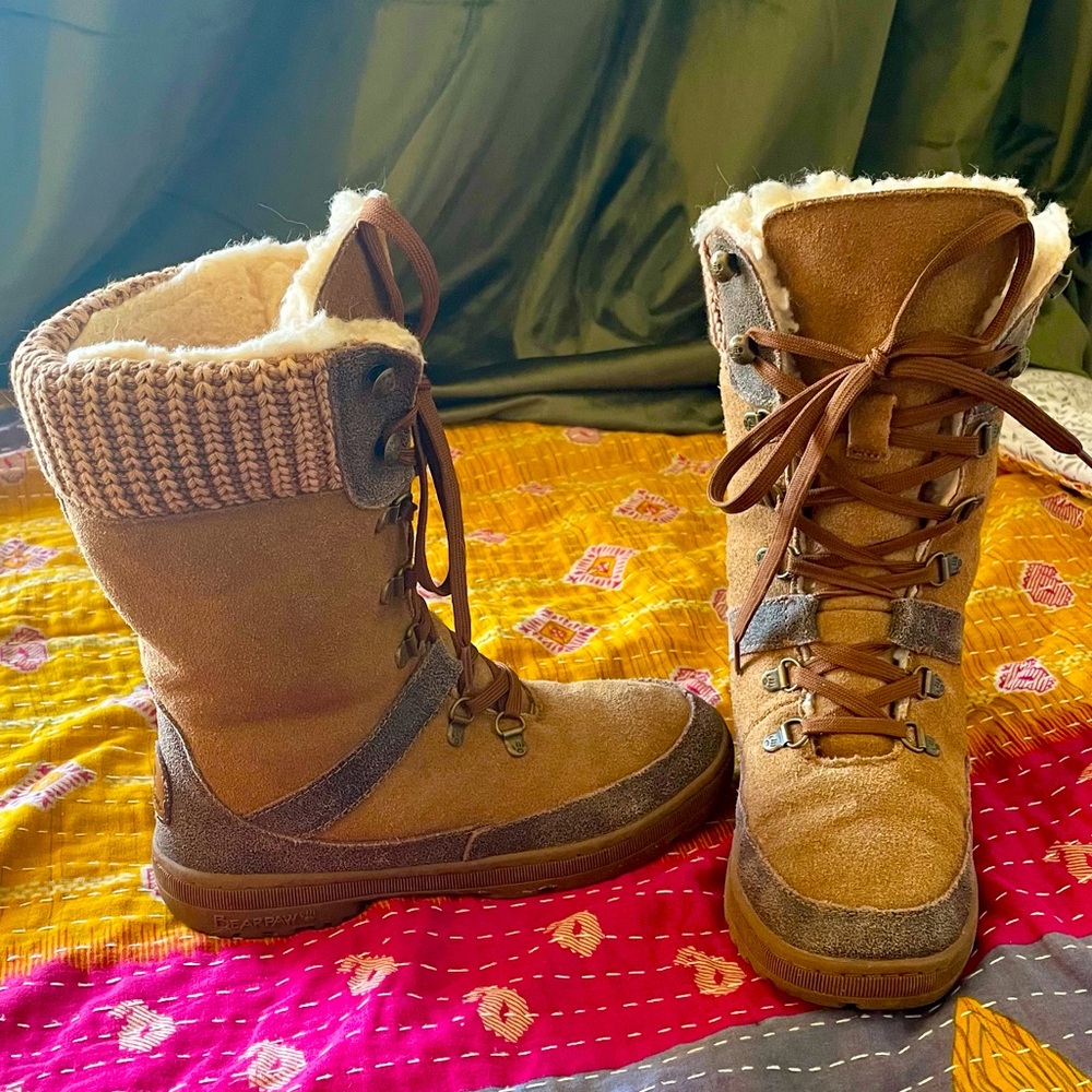 Bearpaw Lace-Up Winter Boots